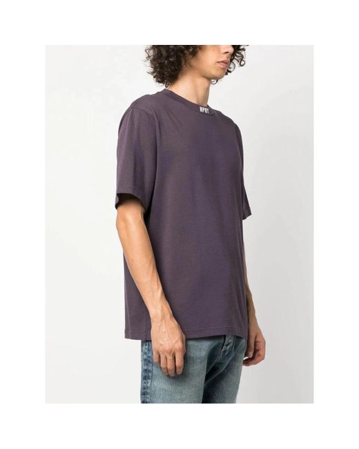 Heron Preston Purple T-Shirts for men