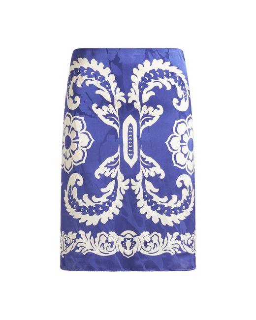 Short Skirts di Etro in Blue