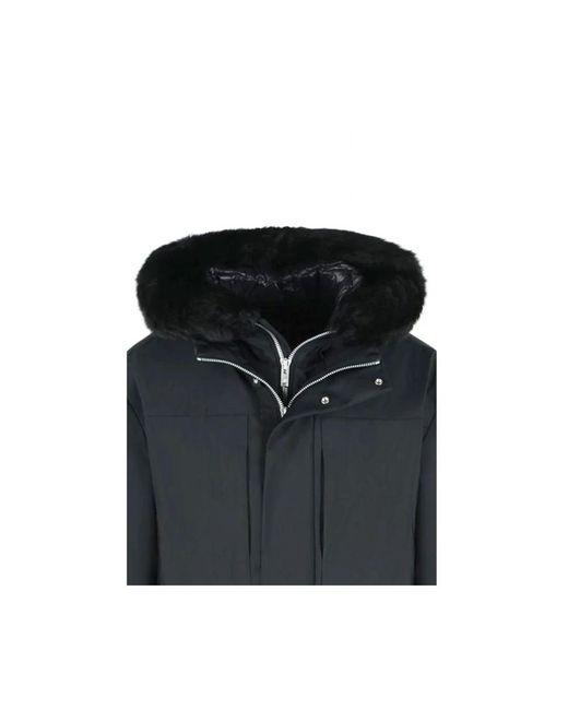 Winter Jackets Moose Knuckles de hombre de color Black
