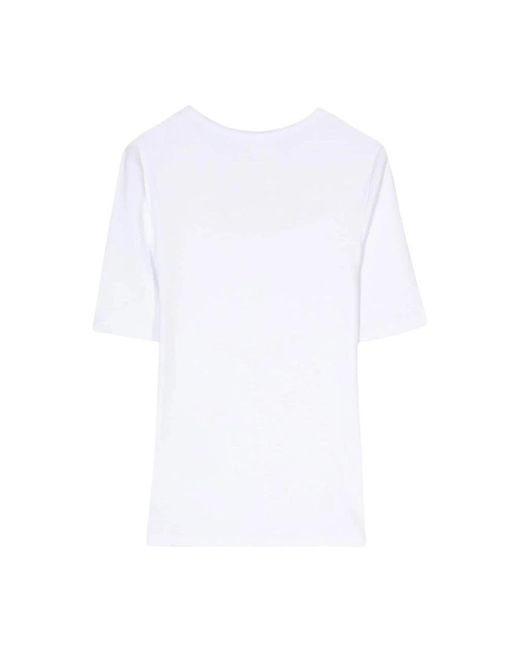 REMAIN Birger Christensen White T-Shirts