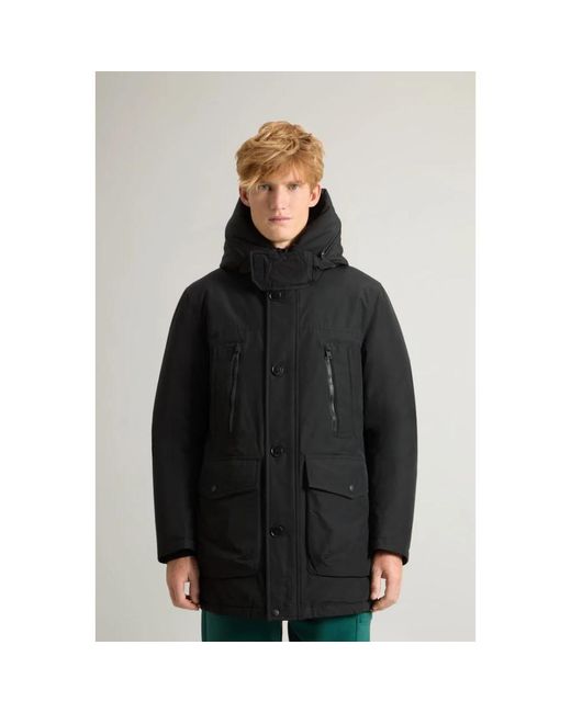 Woolrich Parkas in het Black voor heren