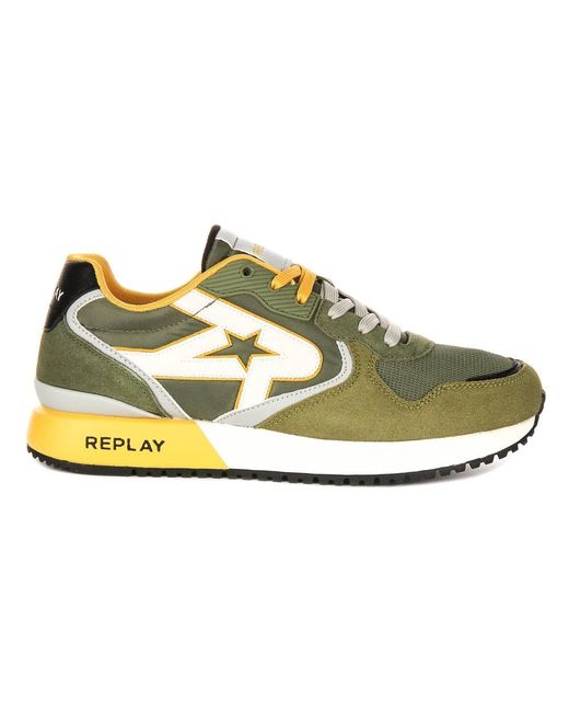 Replay Green Sneakers for men