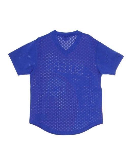 Mitchell & Ness Blue T-Shirts for men