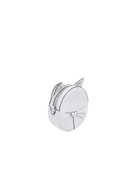 Karl Lagerfeld Metallic Cross Body Bags
