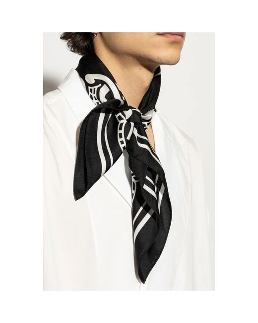 Silky Scarves di Dolce & Gabbana in Black da Uomo