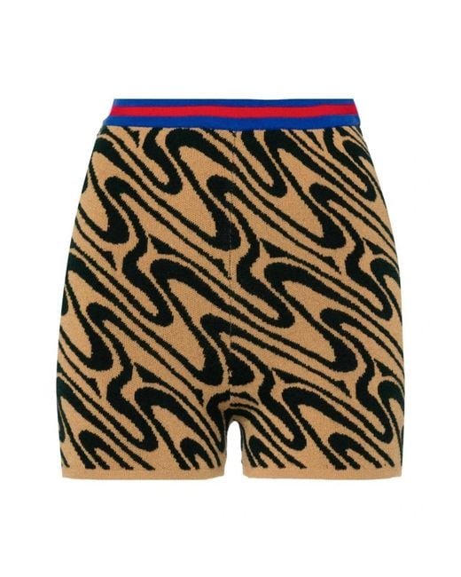 Dries Van Noten Multicolor Short Shorts