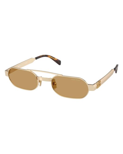 Miu Miu Metallic Sunglasses