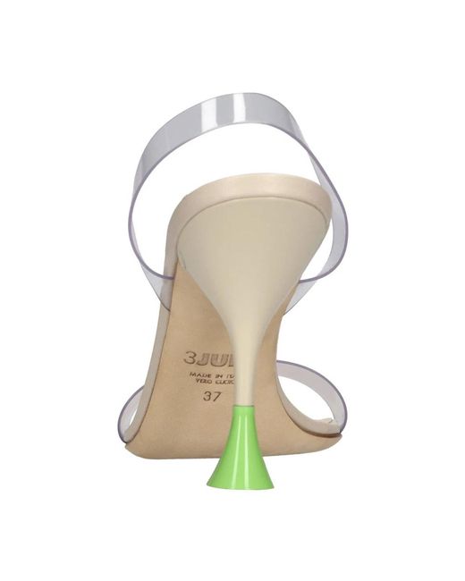 3Juin Natural High Heel Sandals