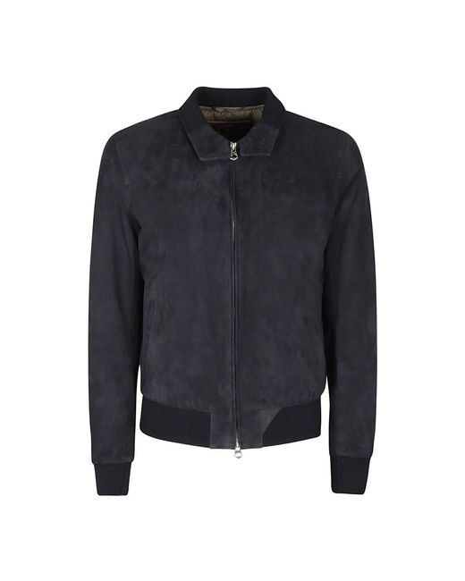 Leather Jackets Stewart pour homme en coloris Blue