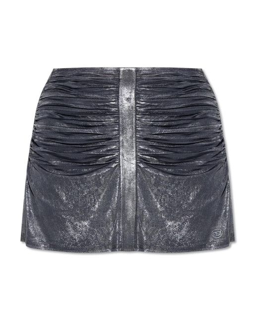 DIESEL Blue Short Skirts