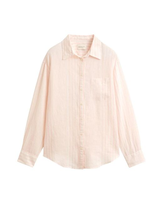 Shirts Gant de color Pink