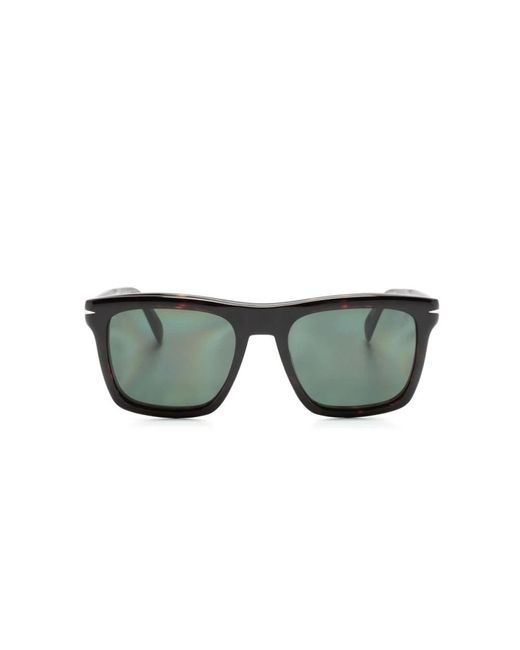David Beckham Green Sunglasses for men