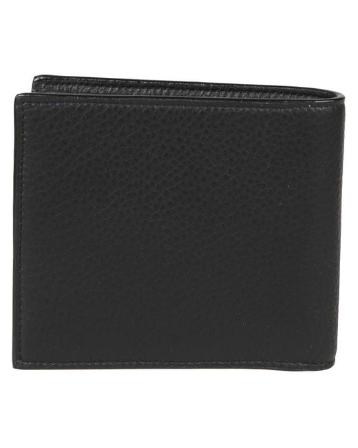 Saint Laurent Tiny Cassandre East/West Wallet in Black für Herren