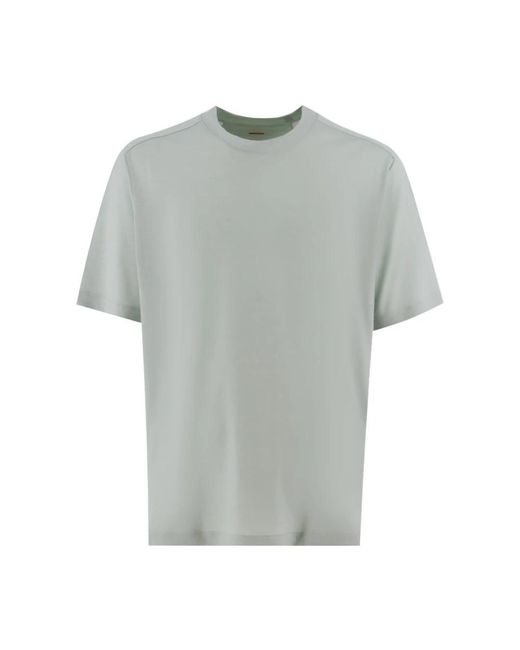 Sease Tops ,Grijs ,Katoen T-Shirt Met Ronde Hals in het Gray voor heren