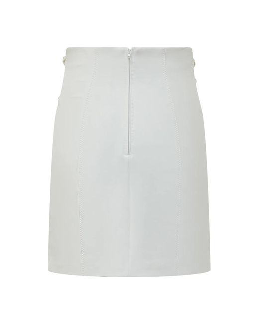 Elisabetta Franchi White Short Skirts