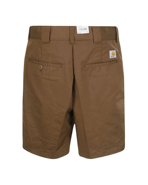 Carhartt Brown Casual Shorts for men