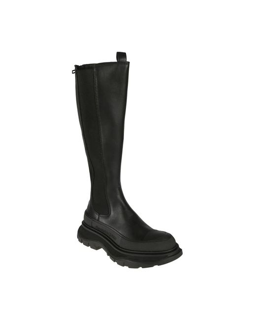 Alexander McQueen Black Ankle boots