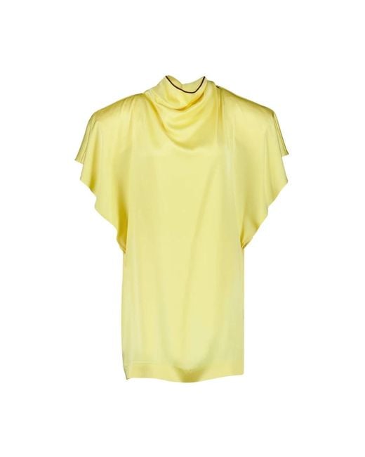 Stella McCartney Yellow Blouses