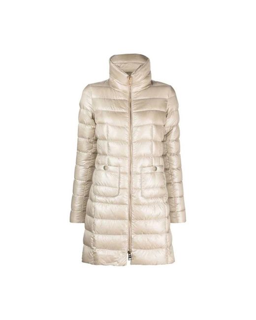 Down Coats Herno en coloris Natural