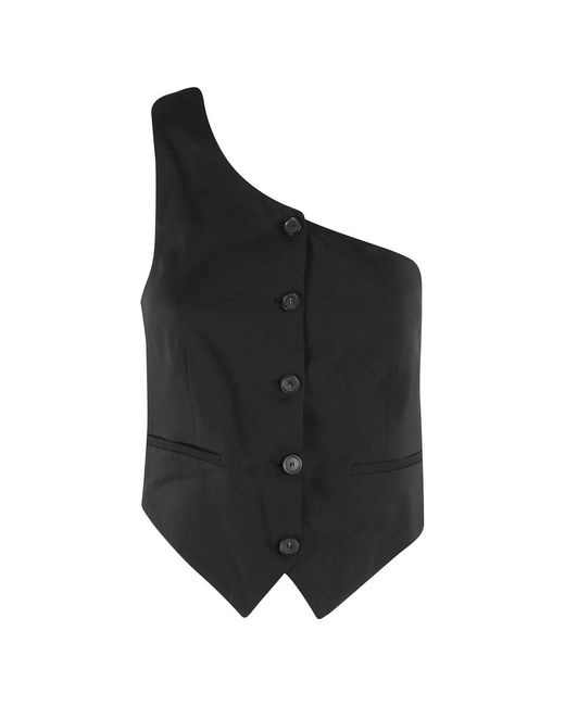 Vests Erika Cavallini Semi Couture de color Black