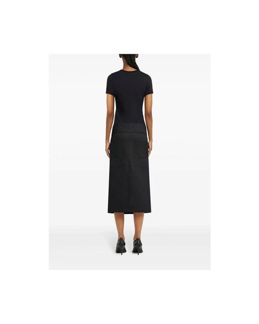 Courreges Black T-Shirts