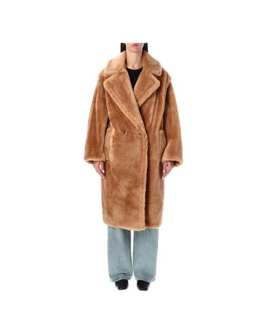 Stand Studio Sta Studio Coats Beige in het Brown
