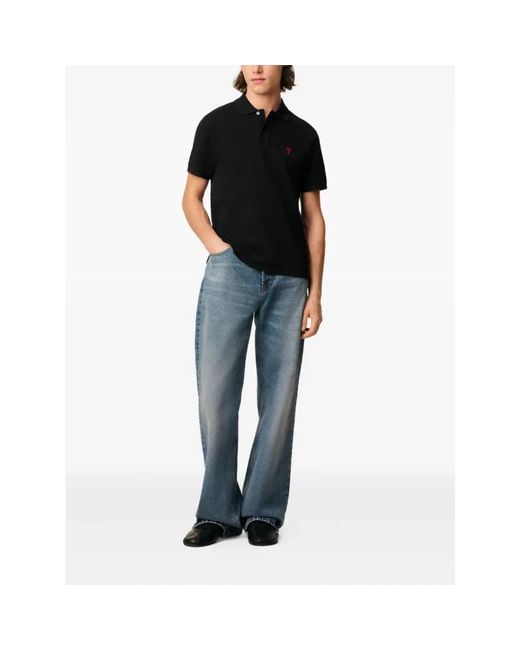 AMI Adc Polo in het Black voor heren