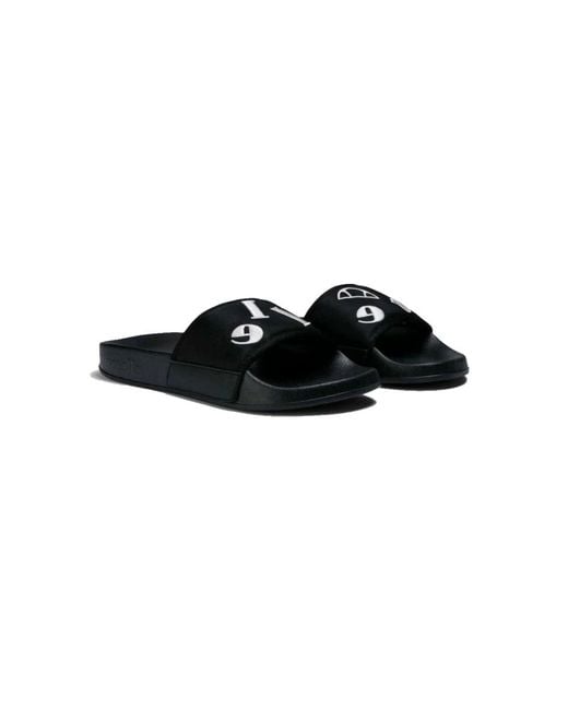 Ellesse Black Sliders for men