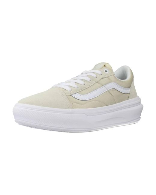 Vans Schoenen ,Klassieke Old Skool Sneakers in het White voor heren