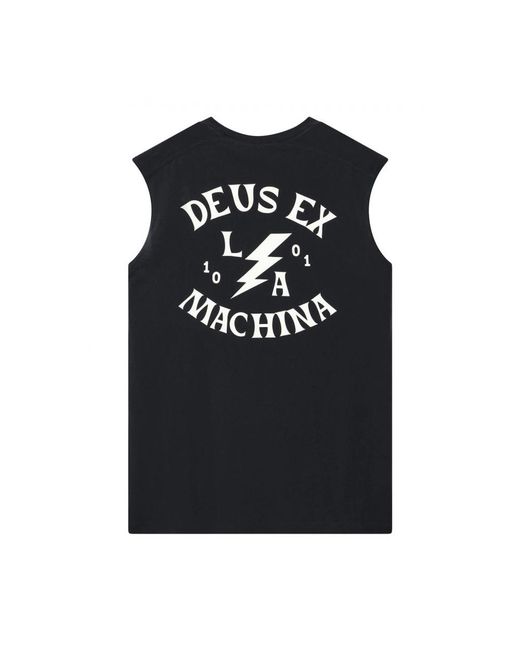 Deus Ex Machina Black Sleeveless Tops for men