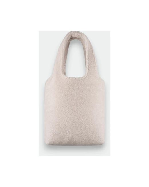 A.P.C. White Shopping Bags for men