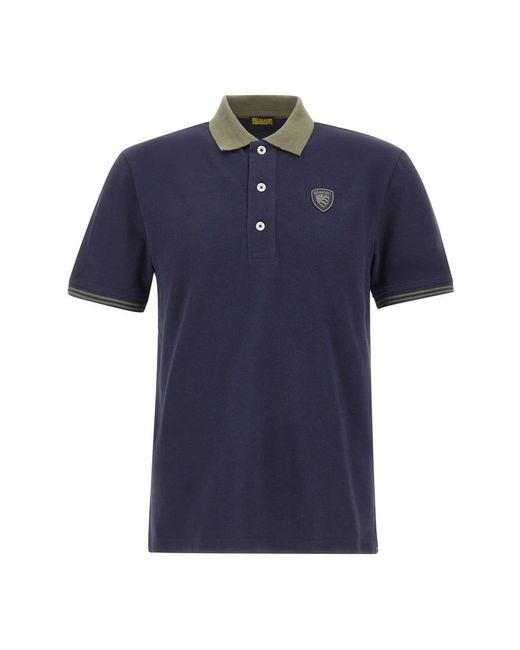 Blauer Oakland Polo in het Blue voor heren