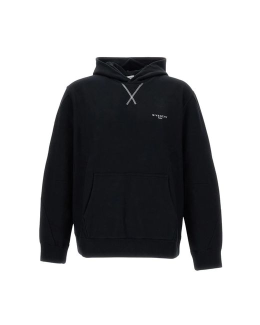 Givenchy Hoodies & Sweatvesten ,Zwart ,Regular Hoodie in het Blue voor heren