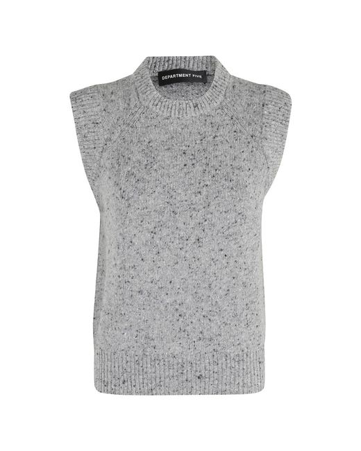 Department 5 Round-Neck Knitwear in het Gray