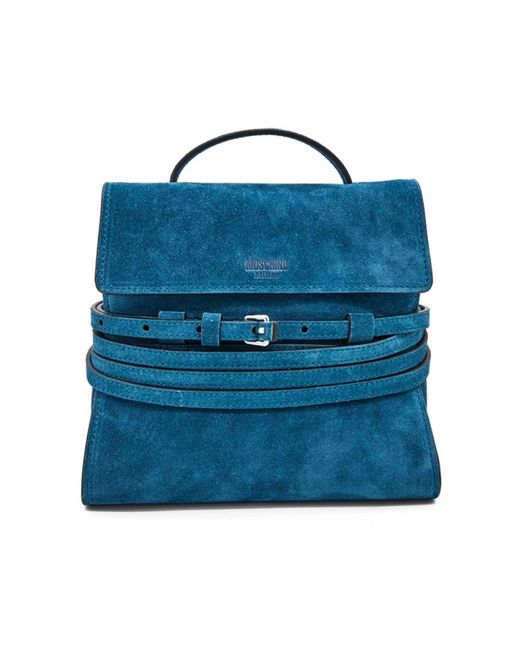 Moschino Blue Handbags