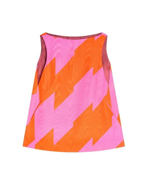 Dries Van Noten Pink Short Dresses