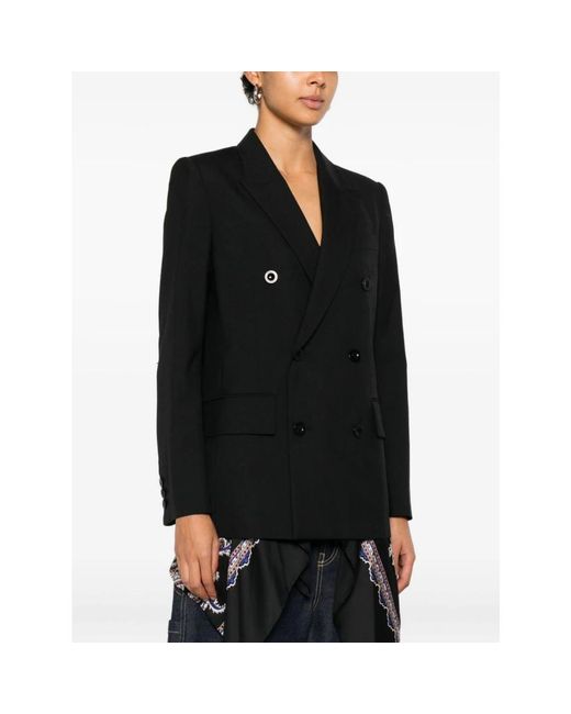 Sacai Black Blazers