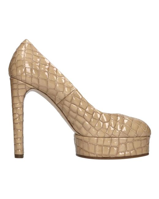 Casadei Metallic Mit Absatz