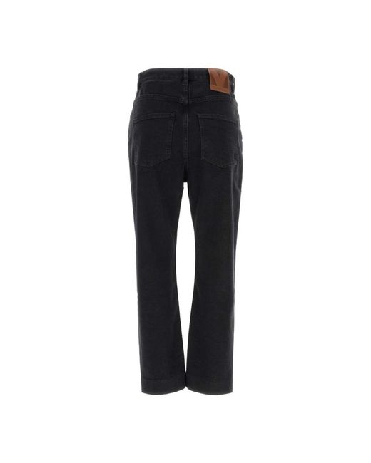 Valentino Garavani Black Straight Fit Jeans