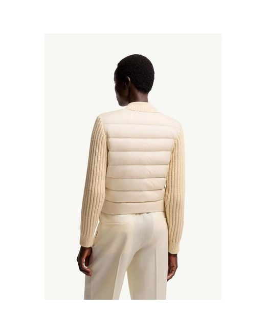 Cardigans Moncler en coloris Natural