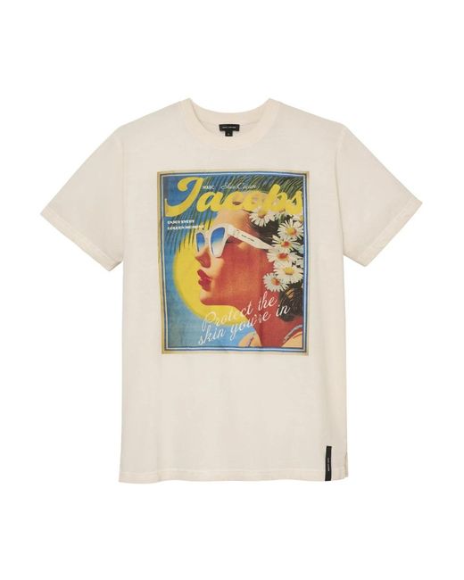 Marc Jacobs Sun Poster Big Tee in het White
