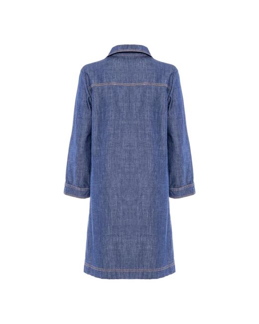 Nenette Blue Short Dresses