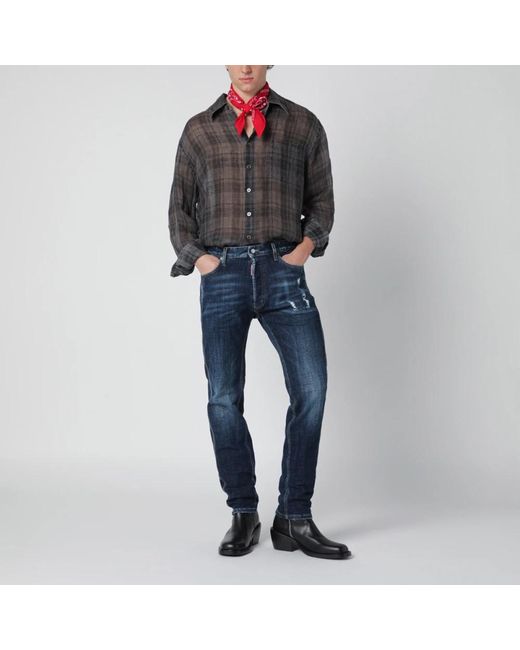 DSquared² Blue Slim-Fit Jeans for men