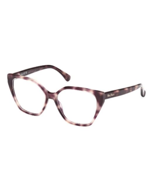 Max Mara Brown Full Frame Plain Mirror