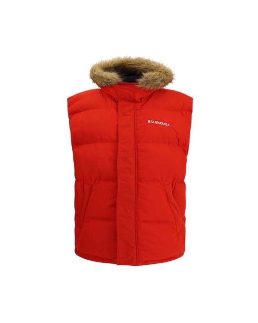 Vests Balenciaga de color Black