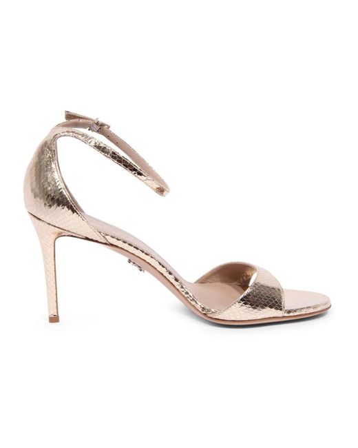 Sergio Levantesi Pink High Heel Sandals