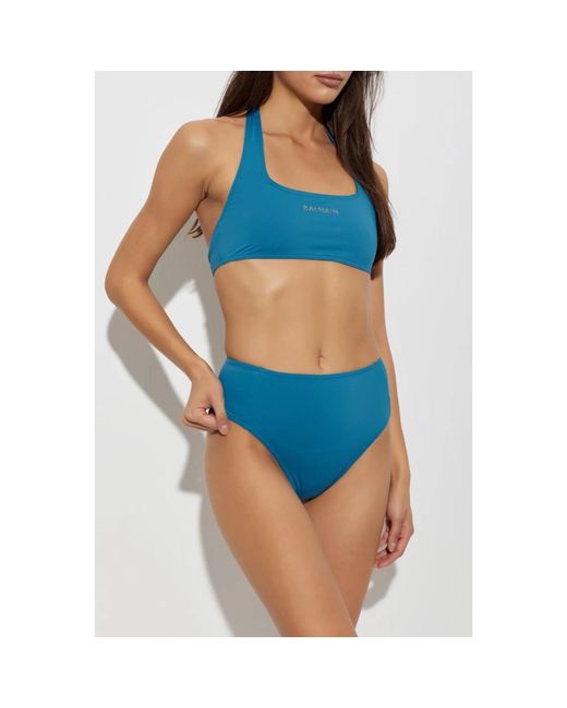 Bikinis Balmain de color Blue