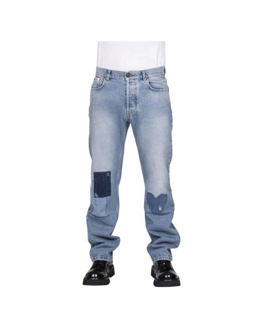 Moschino Jeans ,Blauw ,Denim Pantalone Denim in het Blue voor heren