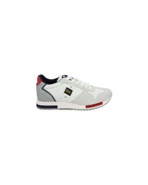 Blauer Turnschuhe in White für Herren
