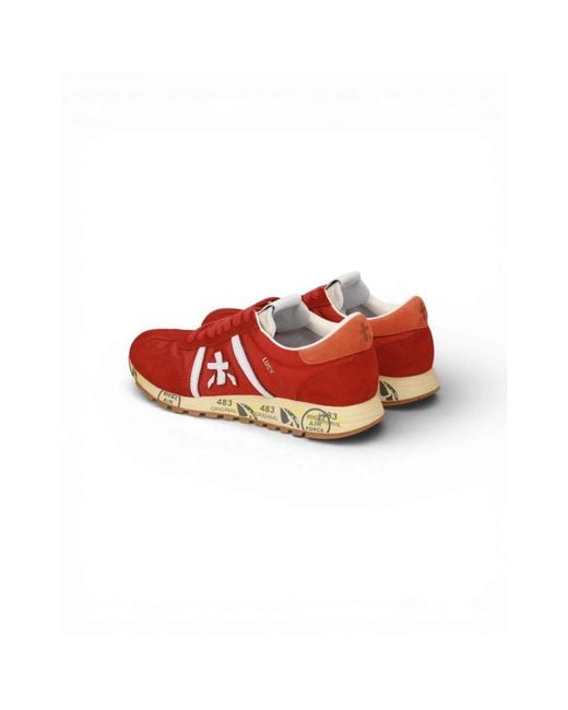 Premiata Red Sneakers